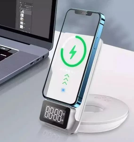 Wiwu M11 Automatic Positioning 4 In 1 Wireless Charger