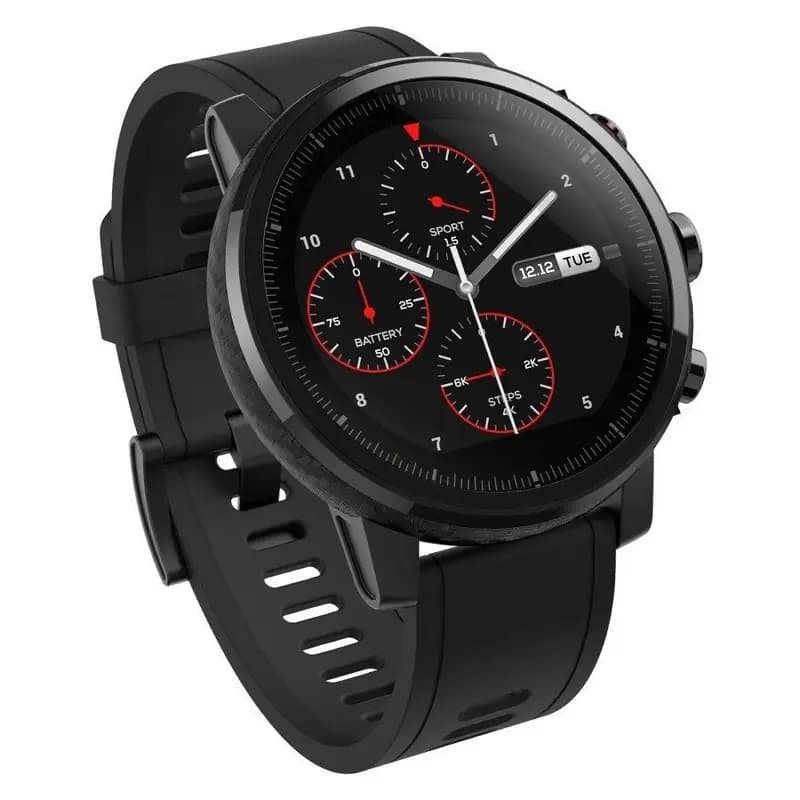 Xiaomi Amazfit Stratos Multisport GPS Smartwatch- (A1619, Black)