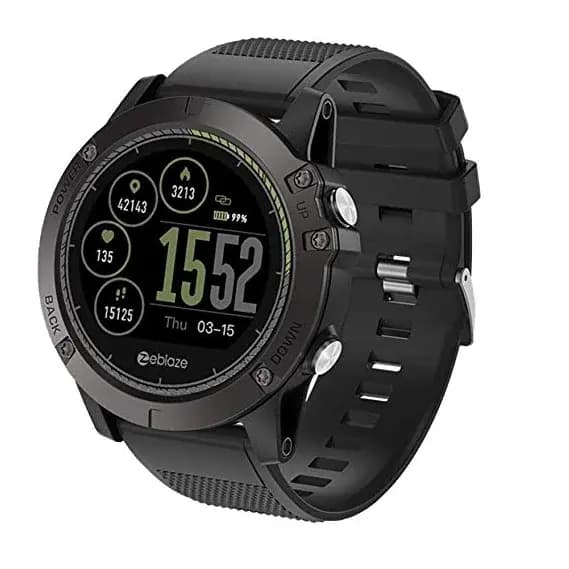 Zeblaze VIBE 3 HR 1.22 inch Sports Smart Watch - Black